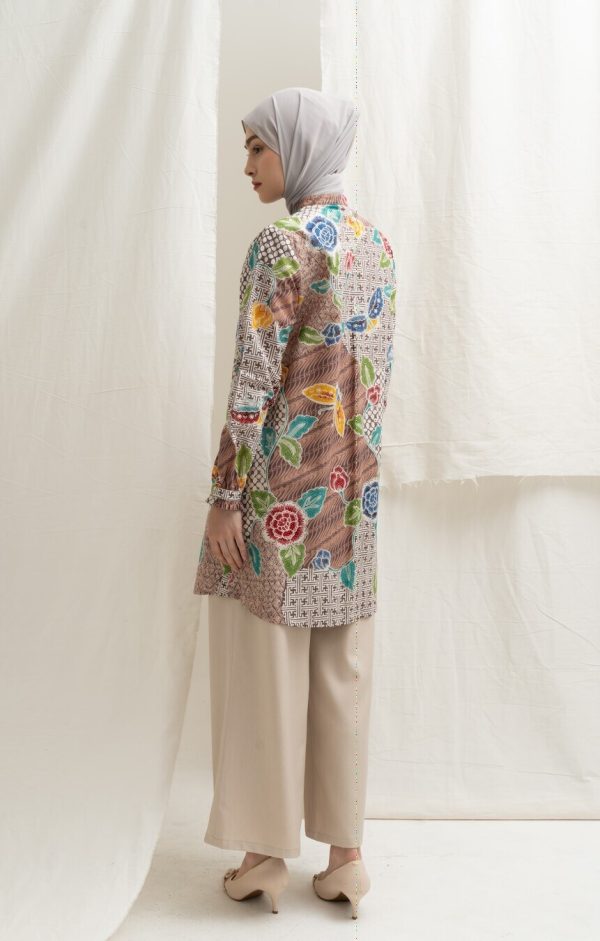 Tunik Lyla Dewy Coklat - Image 6