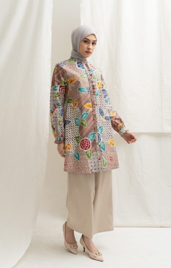 Tunik Lyla Dewy Coklat - Image 7