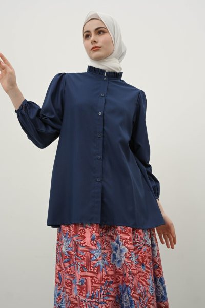 Blus Rara Navy