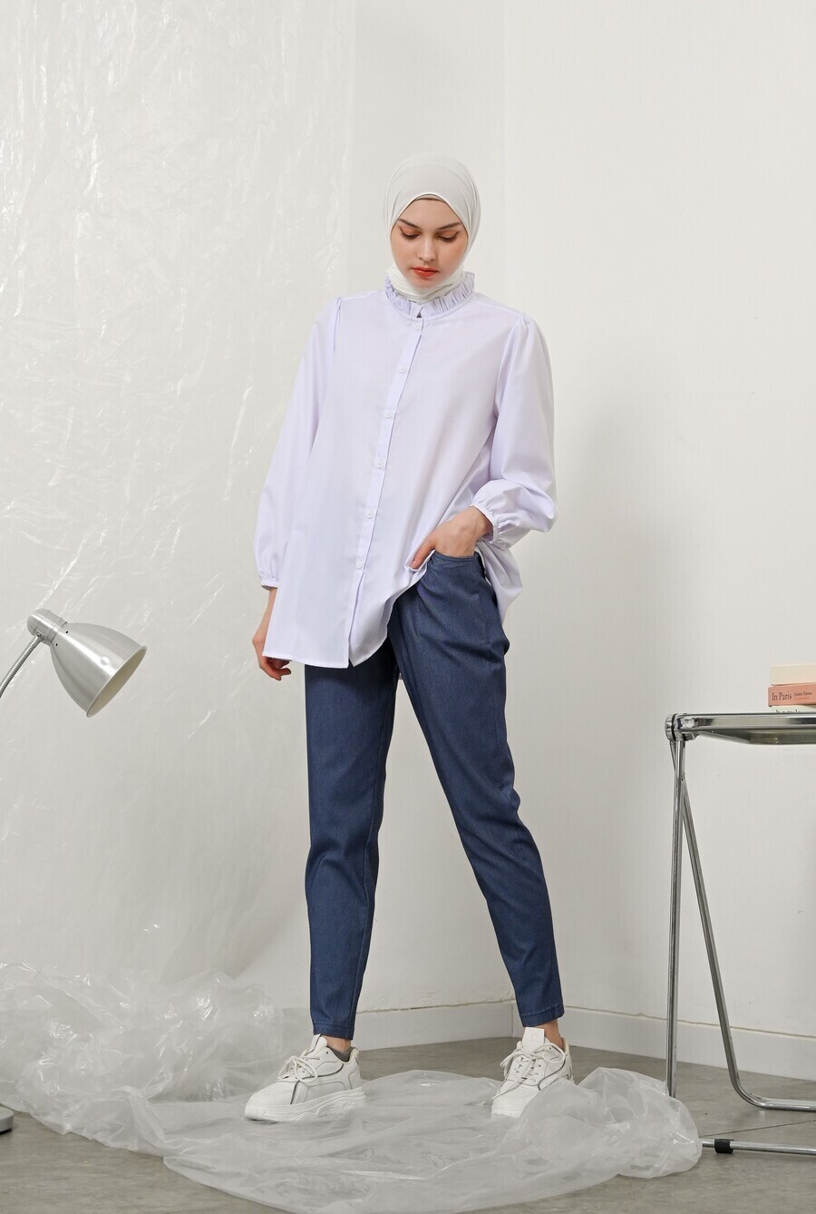 Blus Rara White Big Size - Image 13