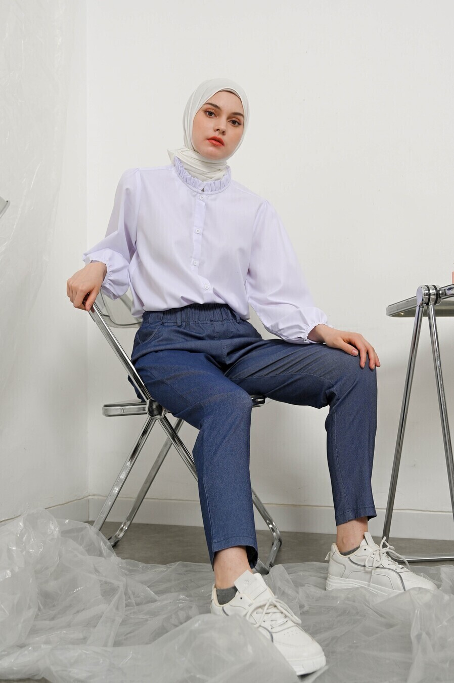 Blus Rara White Big Size - Image 11