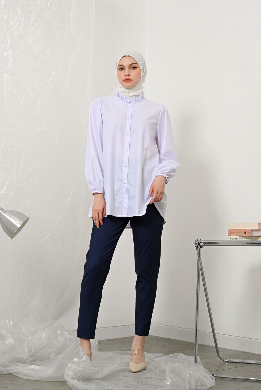 Blus Rara White Big Size - Image 10