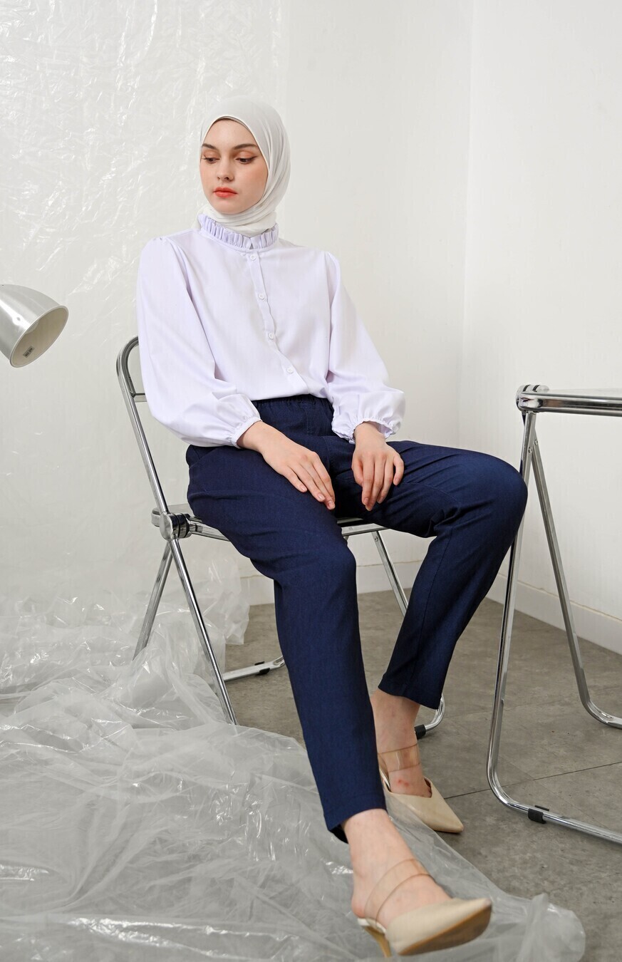 Blus Rara White Big Size - Image 7