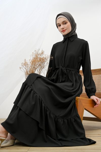 Gamis Hana Hitam