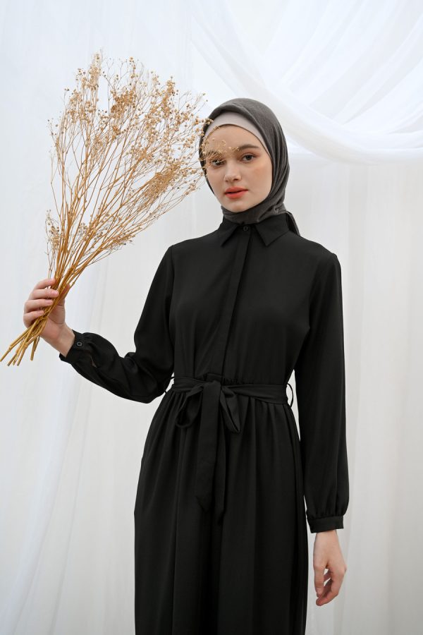 Gamis Hana Hitam - Image 3