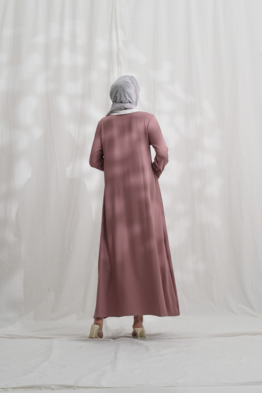 Gamis Rayya Myla Dusty Pink - Image 5