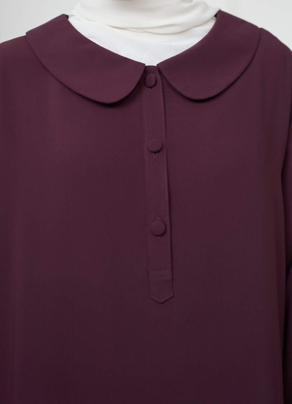 Gamis Neva Meena Deep Marun Big Size - Image 8