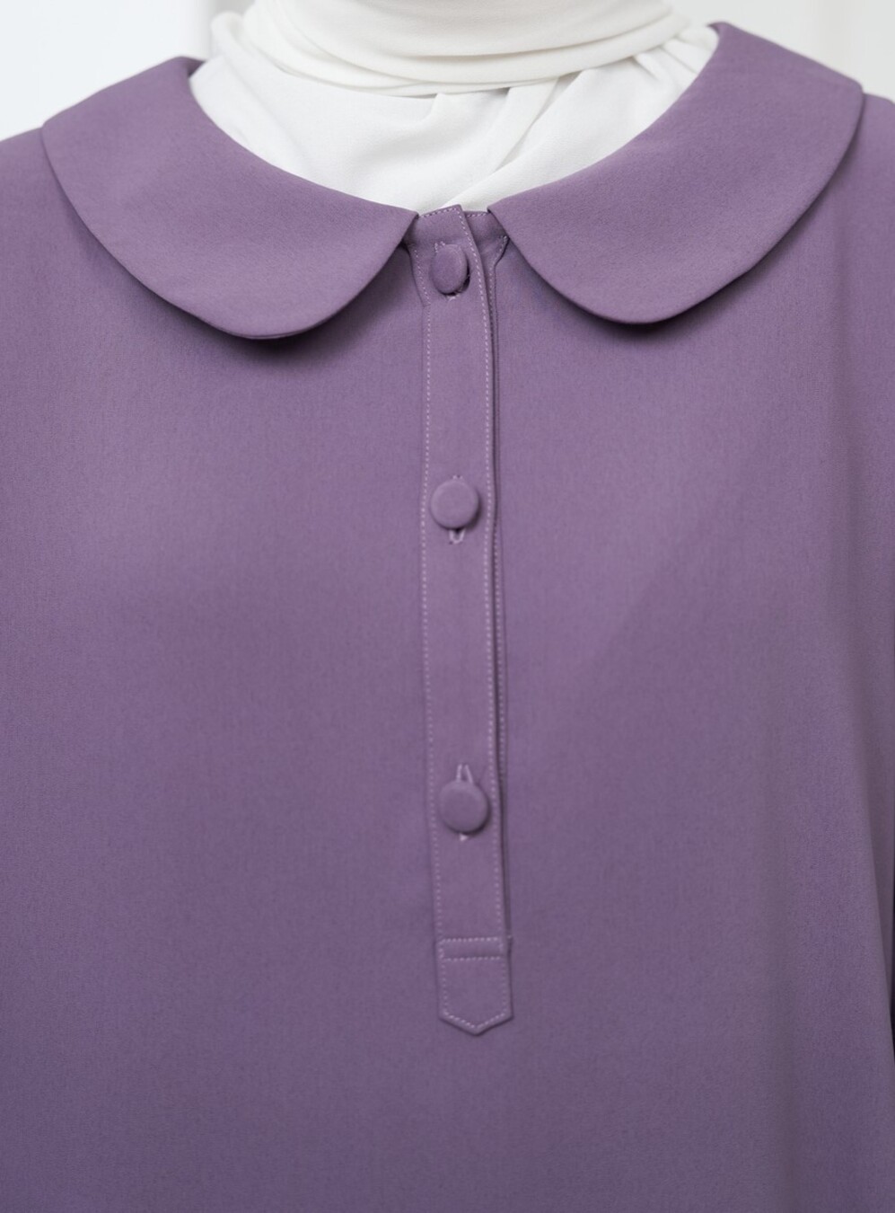 Gamis Neva Meena Soft Purple Big Size - Image 8