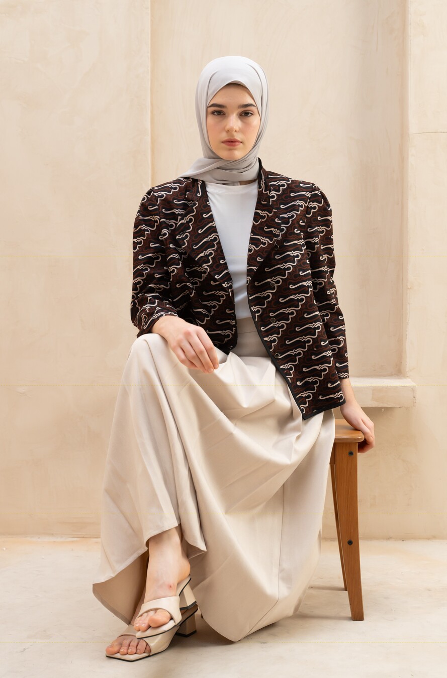 Janggan Blazer Laksita Big Size - Image 9