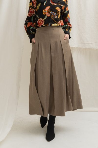 Riva Skirt Alma Ash Brown