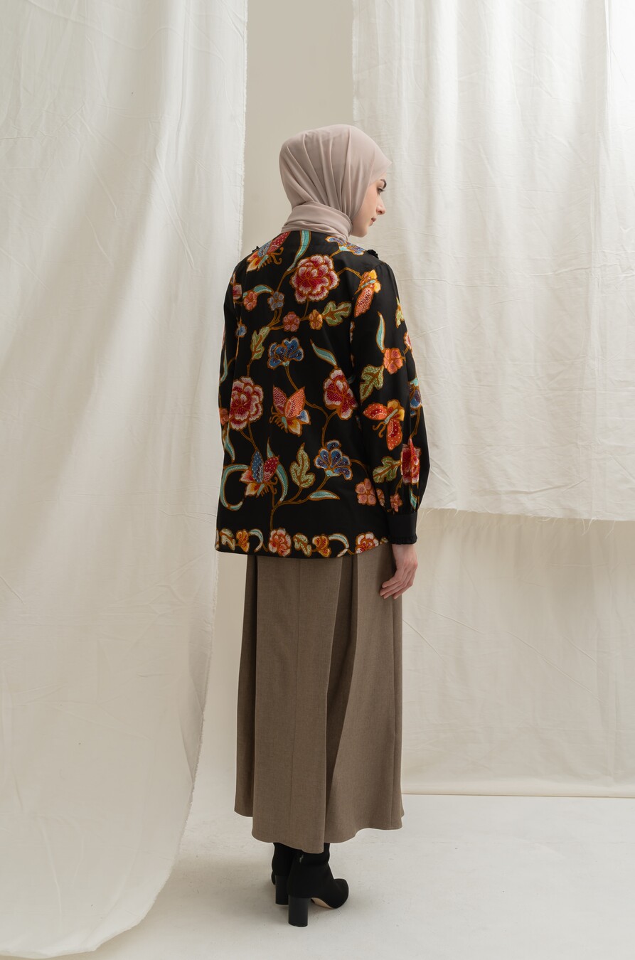 Riva Skirt Alma Ash Brown - Image 7