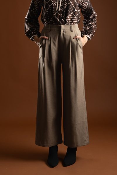 Wide Pants Alma Ash Brown