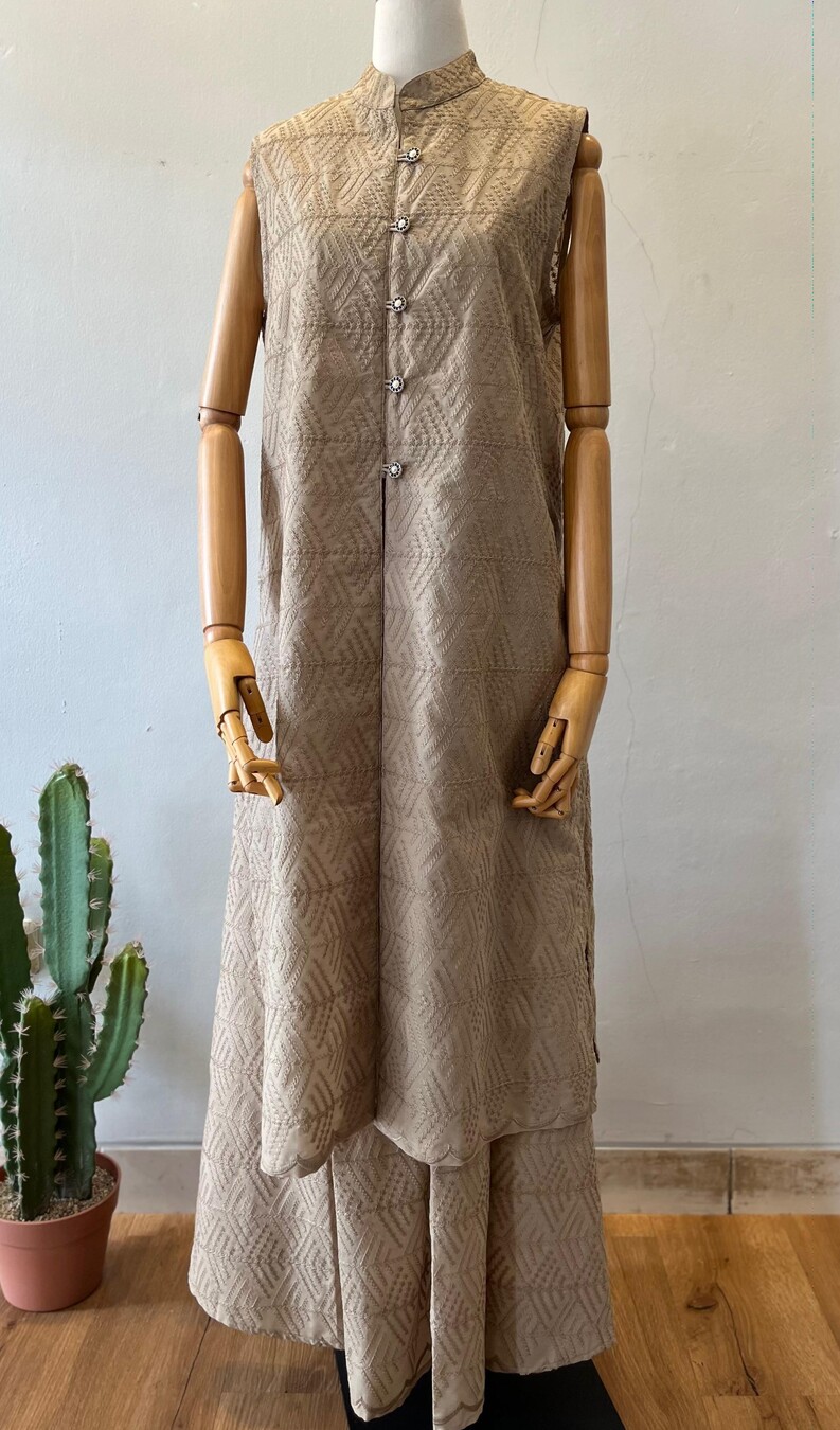 Long Outer Ghia Cream - Image 4