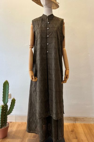 Long Outer Ghia Dark Olive