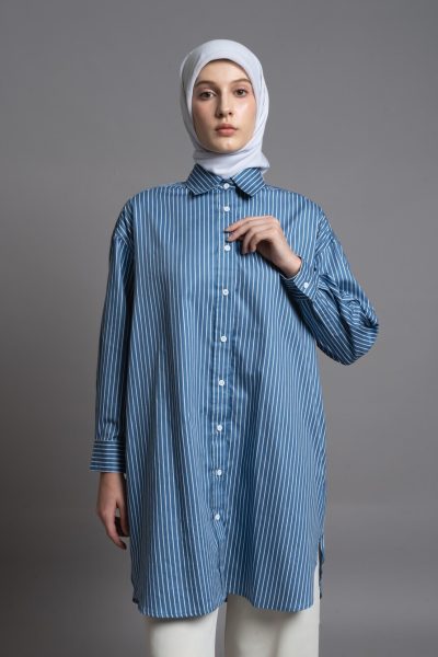 Tunik Soura Kaluna Blue - S