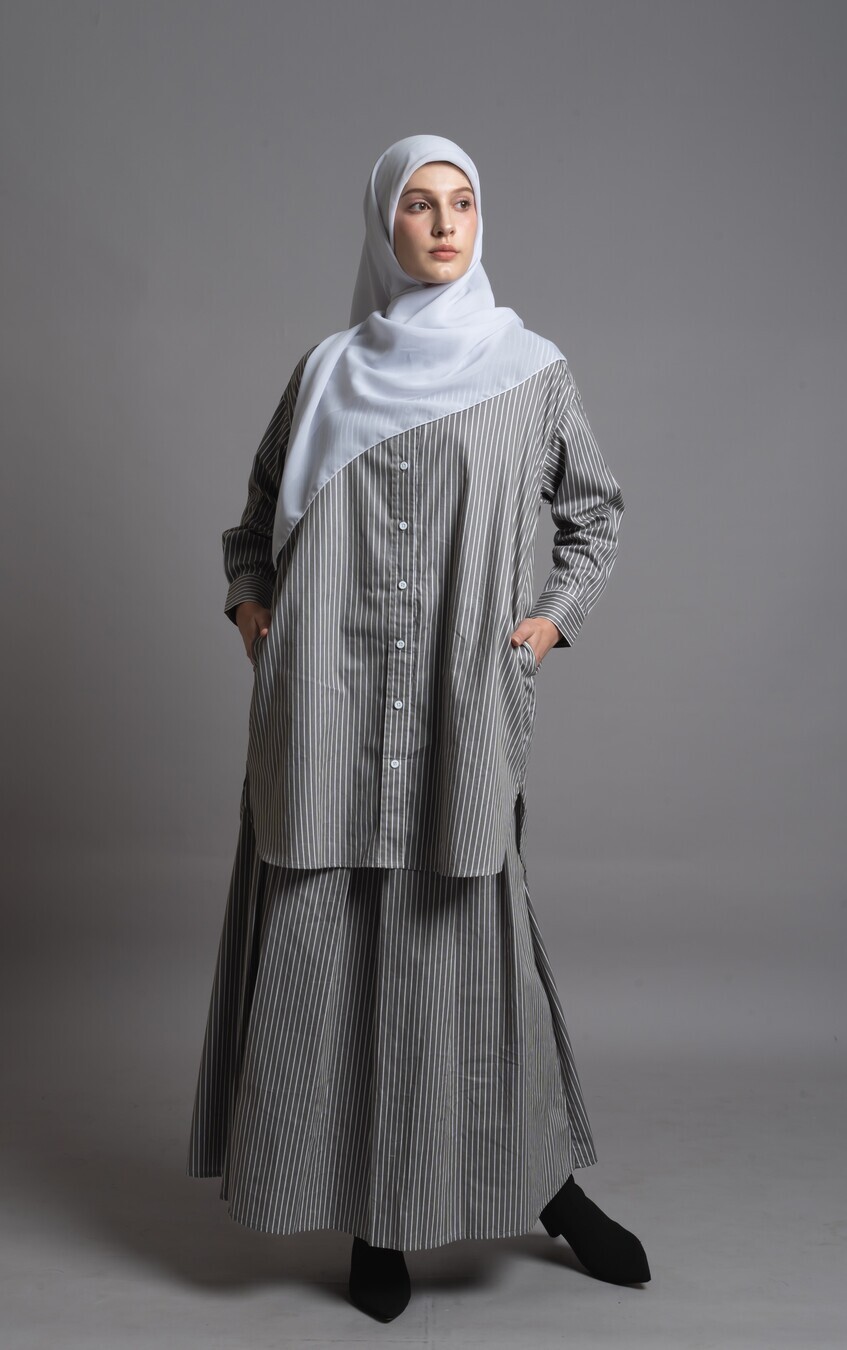 Tunik Soura Kaluna Grey - Image 6