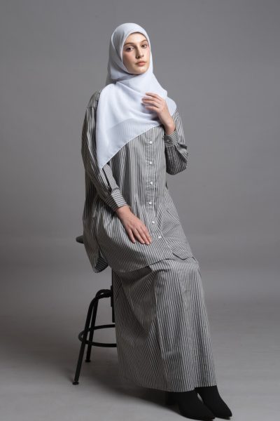 Tunik Soura Kaluna Grey Big Size