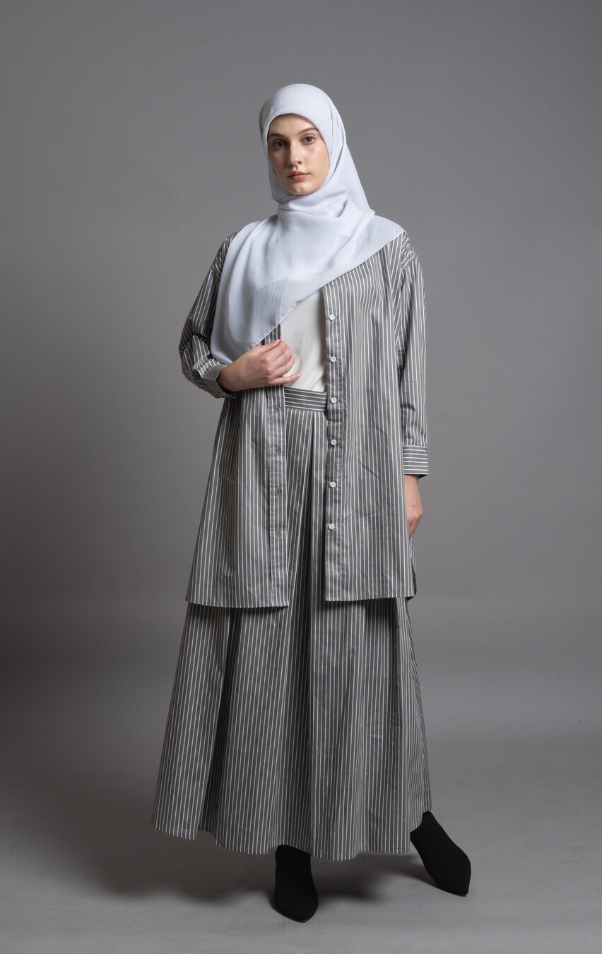 Tunik Soura Kaluna Grey - Image 4