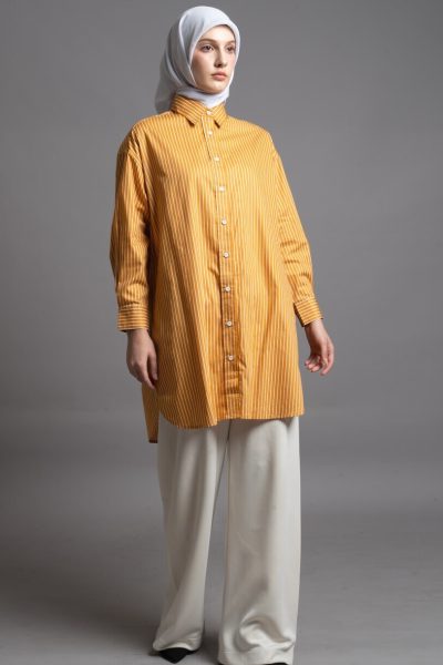 Tunik Soura Kaluna Harvest Gold Big Size
