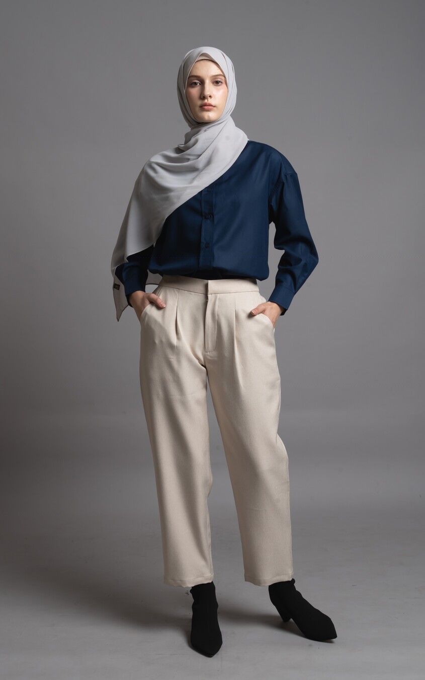 Tunik Soura Navy Big Size - Image 8