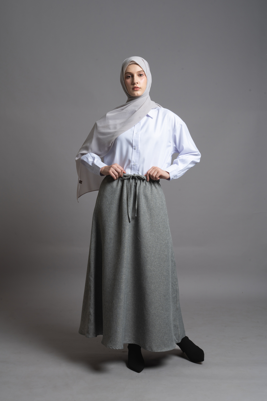 Tunik Soura White Big Size - Image 7