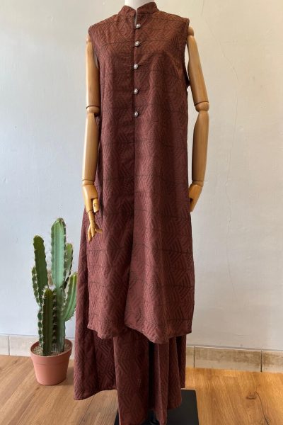 Long Outer Ghia Terakota