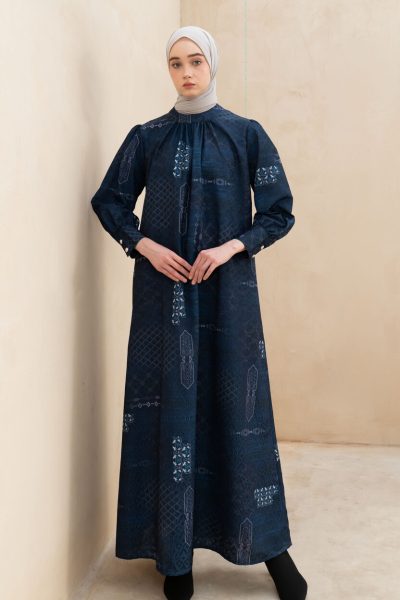 Gamis Lara Yasmeen Blue