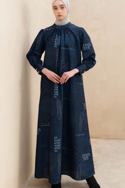 Gamis Lara Yasmeen Blue
