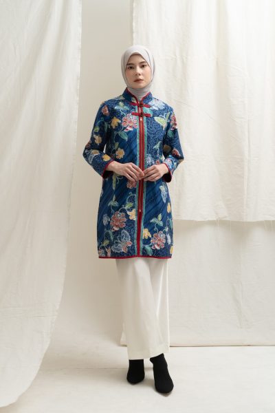 Tunik Welya Leida Biru