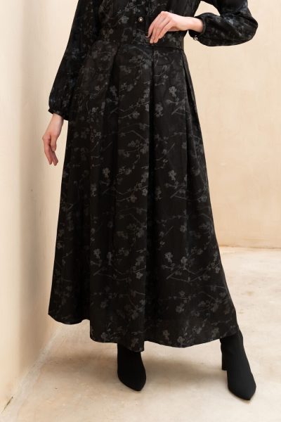 Yeeza Skirt Cyra Silver