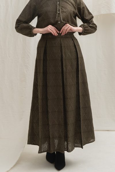 Yeeza Skirt Ghia Dark Olive