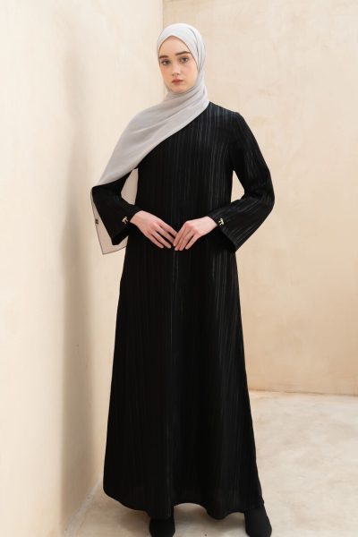 Abaya Hafsa Hitam