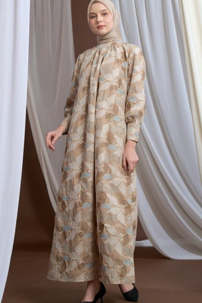 Gamis Lara Aima Latte - S (PB 142)