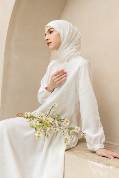 Gamis Lumara Aiza Off White