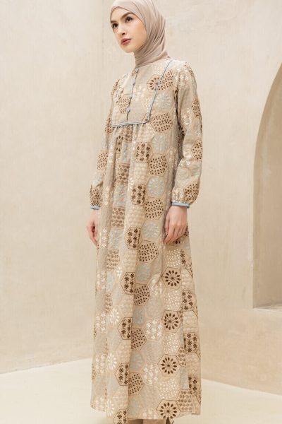 Gamis Miranti Saira Latte - S (PB 142)