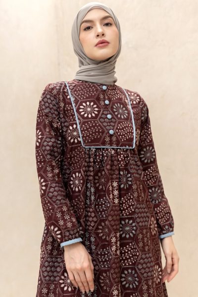 Gamis Miranti Saira Marun - XL (Minor Defect)