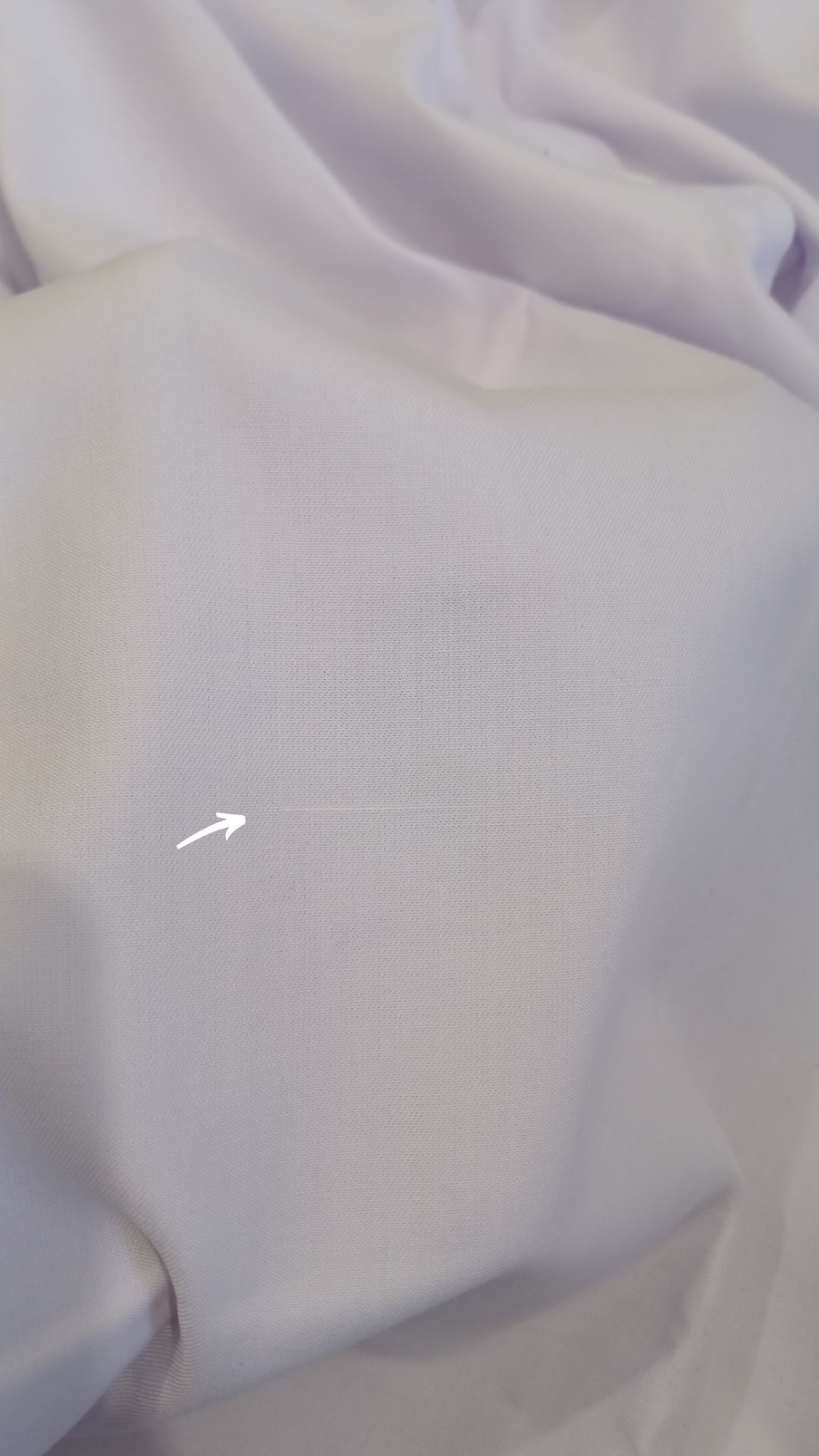 Blus Luna White - L (Minor Defect) - Image 2