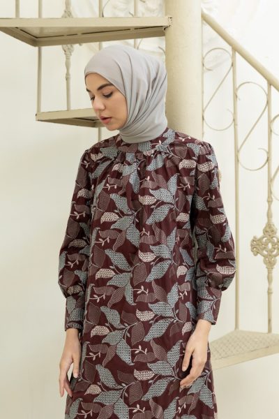 Gamis Lara Aima Marun Big Size