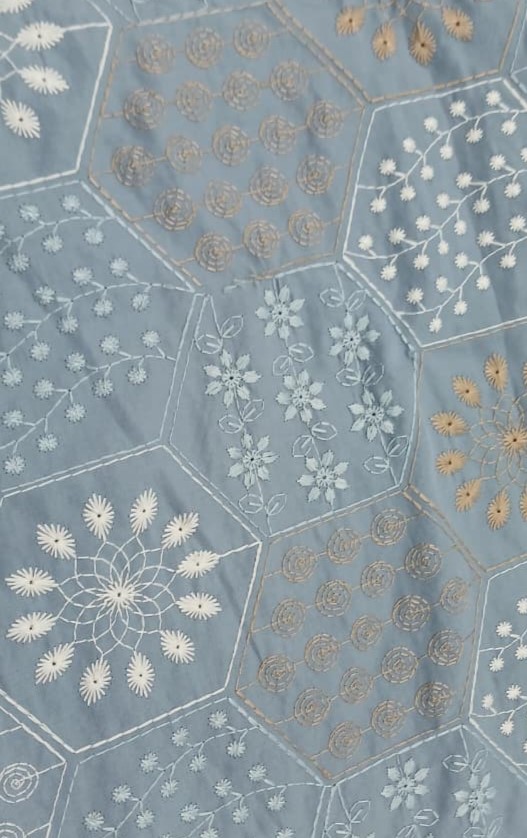 Gamis Miranti Saira Steel Blue - XXL (Minor Defect) - Image 2