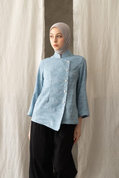 Kebaya Janggan Dhia Baby Blue