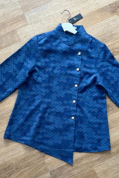 Kebaya Janggan Dhia Royal Blue