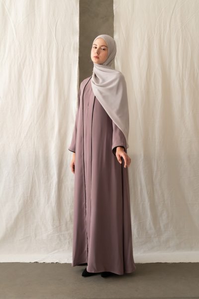 Abaya Humaira Meena Dusk Lavender - S (PB 145)