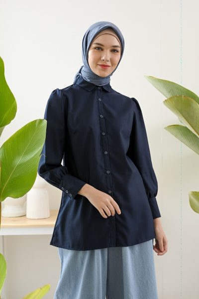 Blus Velya Dark Navy