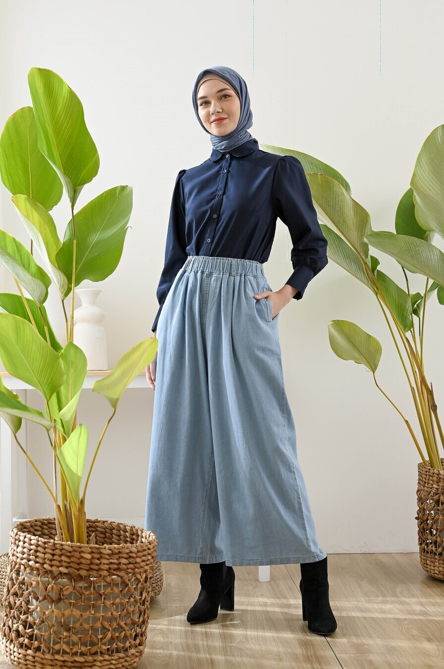 Blus Velya Dark Navy - Image 3