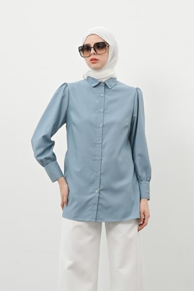 Blus Velya Steel Blue