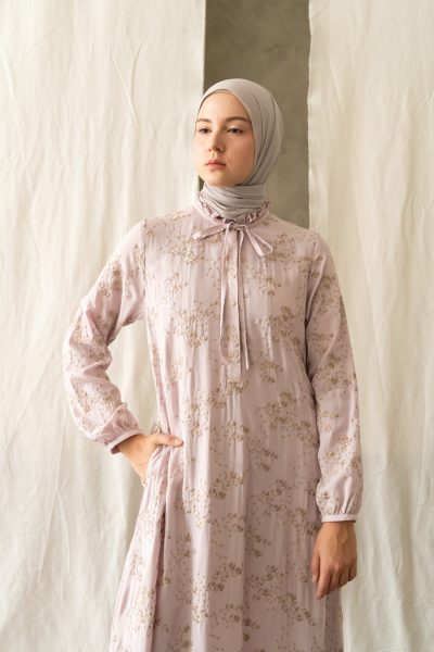 Gamis Dayna Safa Dusty Rose Big Size