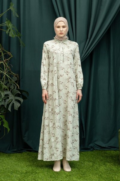 Gamis Dayna Safa Sage Green