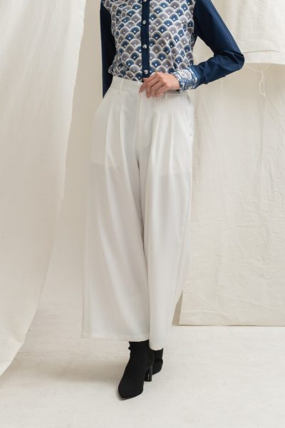 Wide Pants Alma White