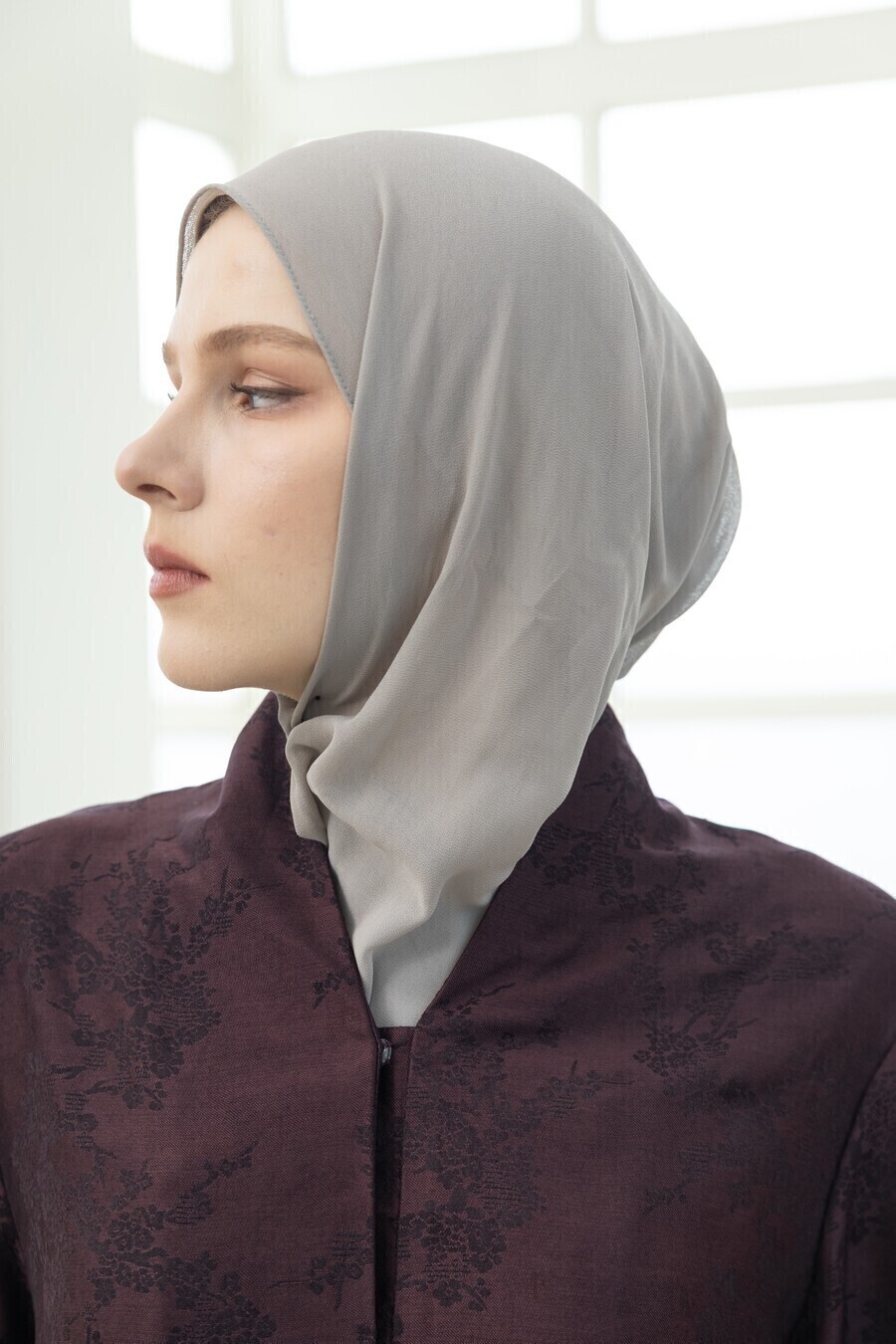 Tunik Kebaya Ayoena Dark Marun - Image 2