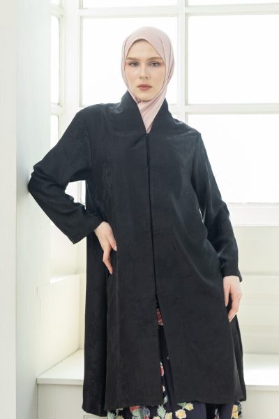 Tunik Kebaya Ayoena Hitam Big Size